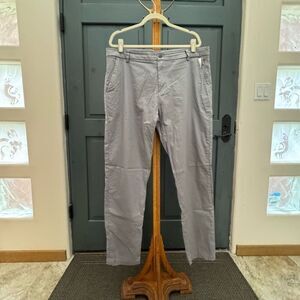 Lululemon chino pants 38W x 33L light gray